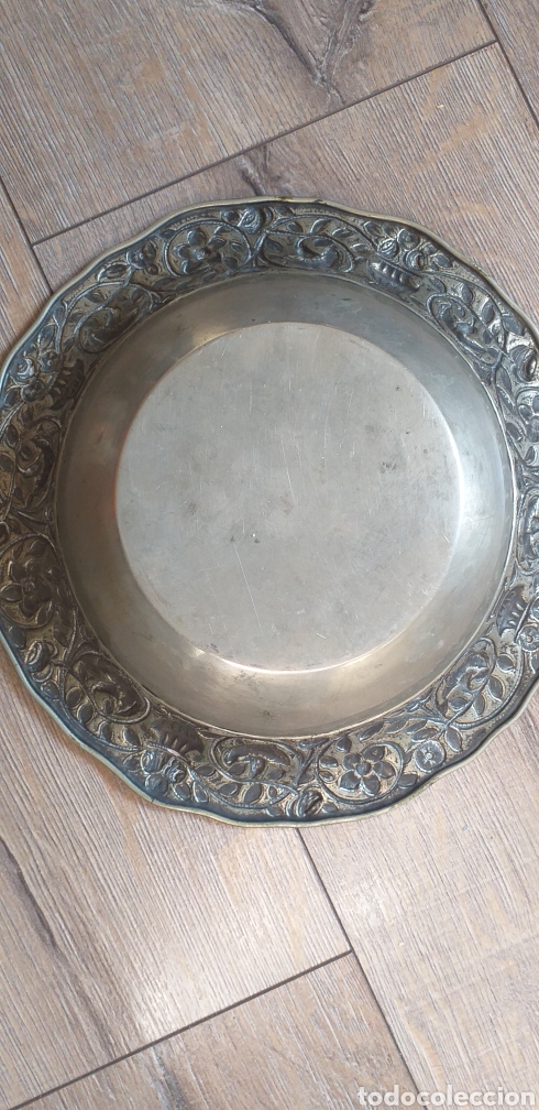 Antig&uuml;edades: Antiguo plato troquelado - Foto 4
