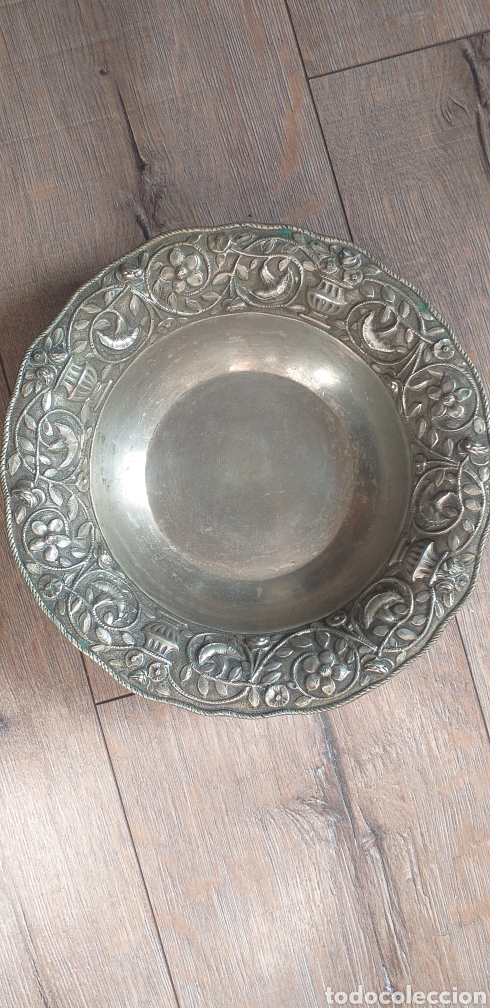 Antig&uuml;edades: Antiguo plato troquelado - Foto 1