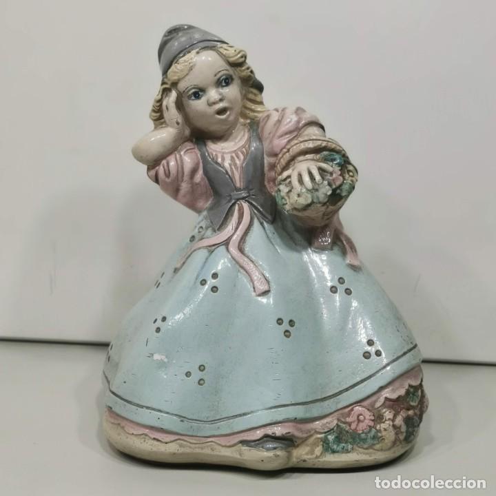 Antig&uuml;edades: PASTORCILLA EN CERAMICA - PINTADA A MANO - Foto 1