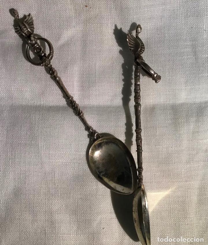 Antig&uuml;edades: G. TUTUNZI, CUCHARILLAS DE PLATA - Foto 5