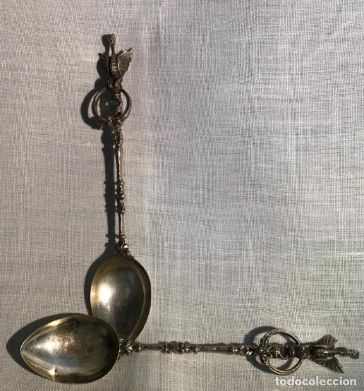Antig&uuml;edades: G. TUTUNZI, CUCHARILLAS DE PLATA - Foto 9