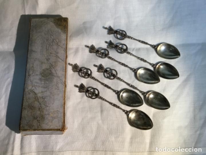 Antig&uuml;edades: G. TUTUNZI, CUCHARILLAS DE PLATA - Foto 10