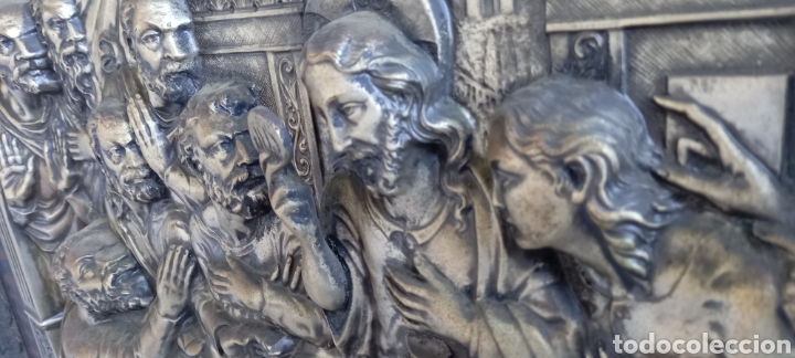 Antig&uuml;edades: CUADRO LA &Uacute;LTIMA CENA DE JES&Uacute;S - Foto 4