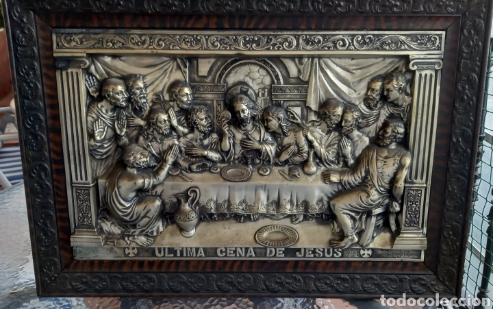 Antig&uuml;edades: CUADRO LA &Uacute;LTIMA CENA DE JES&Uacute;S - Foto 1