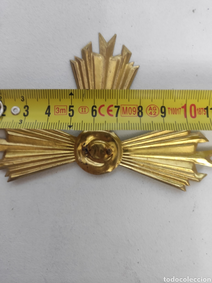 Antig&uuml;edades: Potencia lat&oacute;n 12 cm - Foto 1