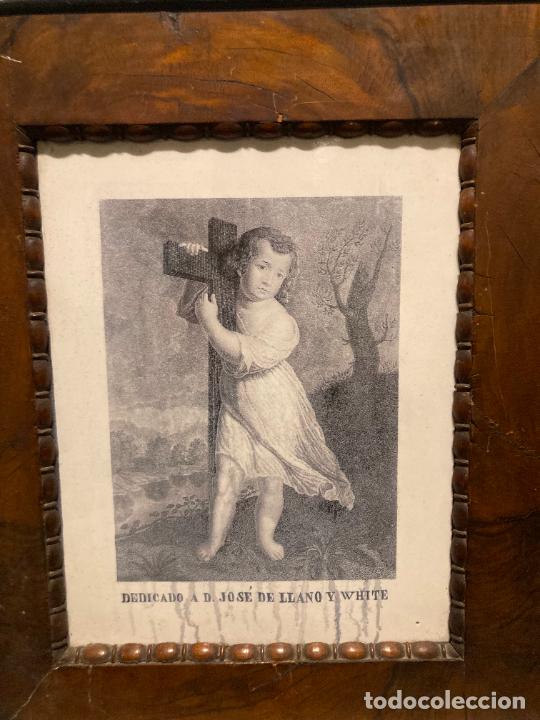 Antig&uuml;edades: Azulejo de Manises dedicado a D.Jos&eacute; De Llano Y White - Foto 1