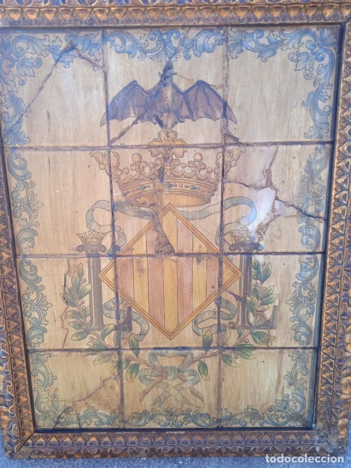 Antig&uuml;edades: Impresionante panel de azulejos del siglo 18 - Foto 2