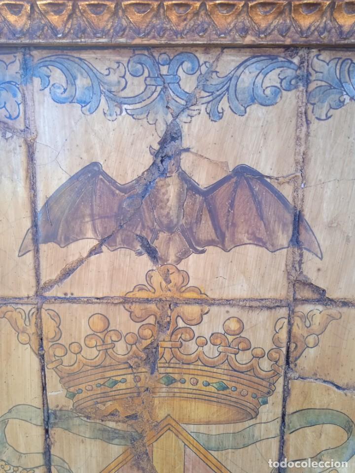Antig&uuml;edades: Impresionante panel de azulejos del siglo 18 - Foto 4