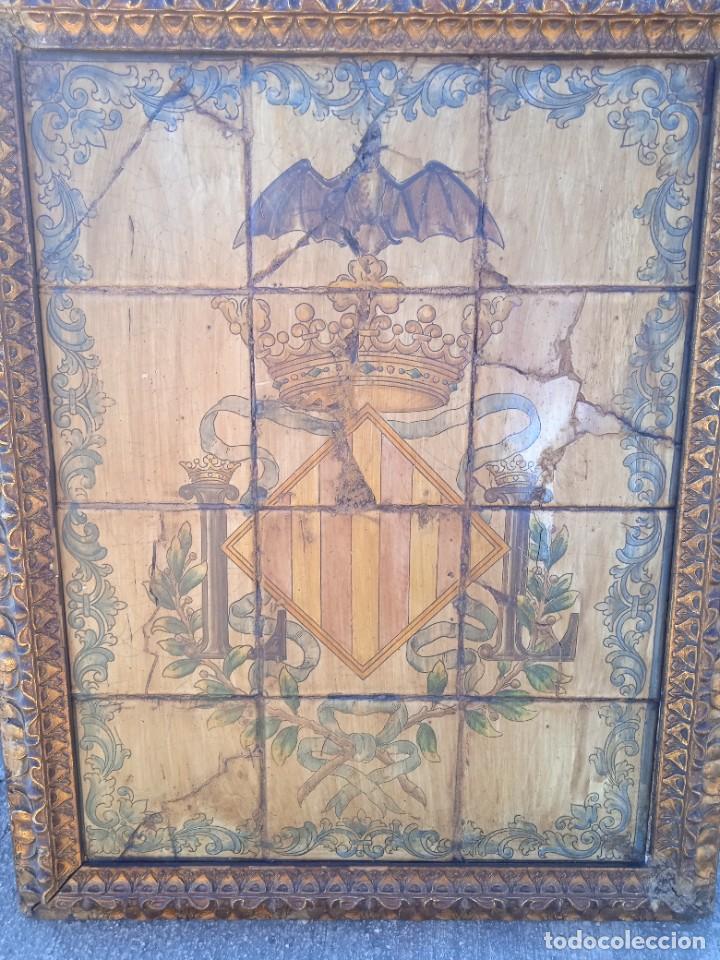Antig&uuml;edades: Impresionante panel de azulejos del siglo 18 - Foto 6