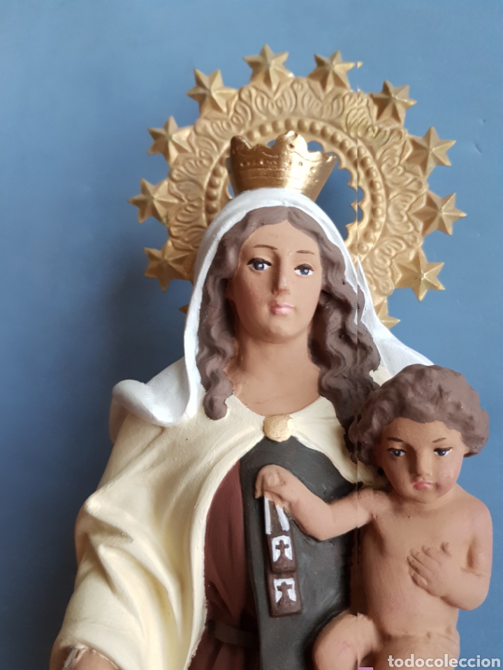 Antig&uuml;edades: Imagen Virgen del Carmen - Foto 3
