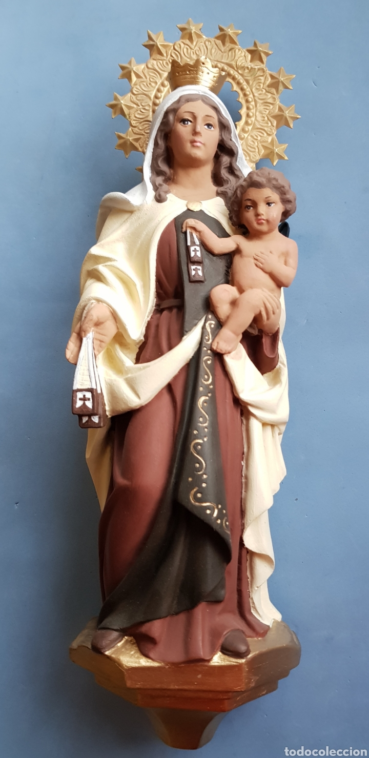 Antig&uuml;edades: Imagen Virgen del Carmen - Foto 1