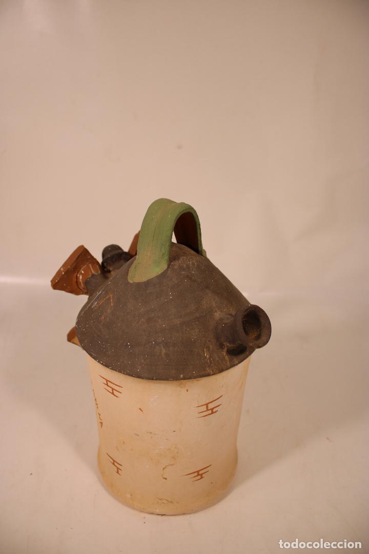Antig&uuml;edades: botijo de ceramica molino la mancha - Foto 9