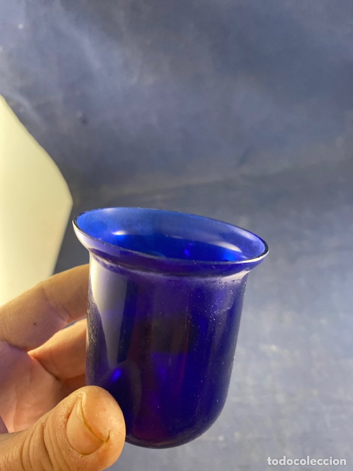 Antig&uuml;edades: Objeto de Cristal sirena azul - Foto 4