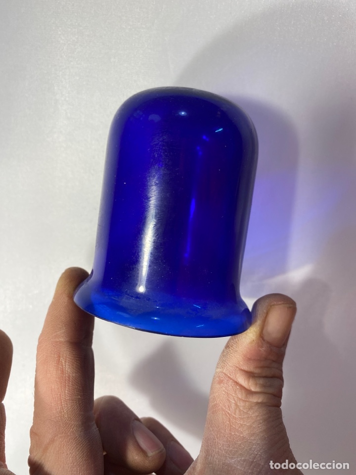 Antig&uuml;edades: Objeto de Cristal sirena azul - Foto 1