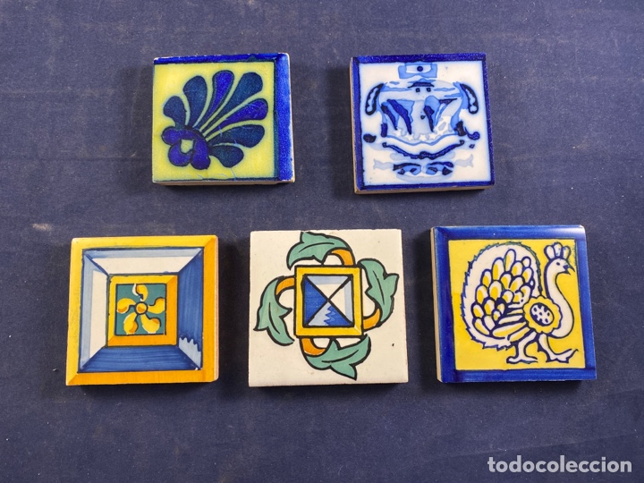 Antig&uuml;edades: Lote de azulejos - Foto 1