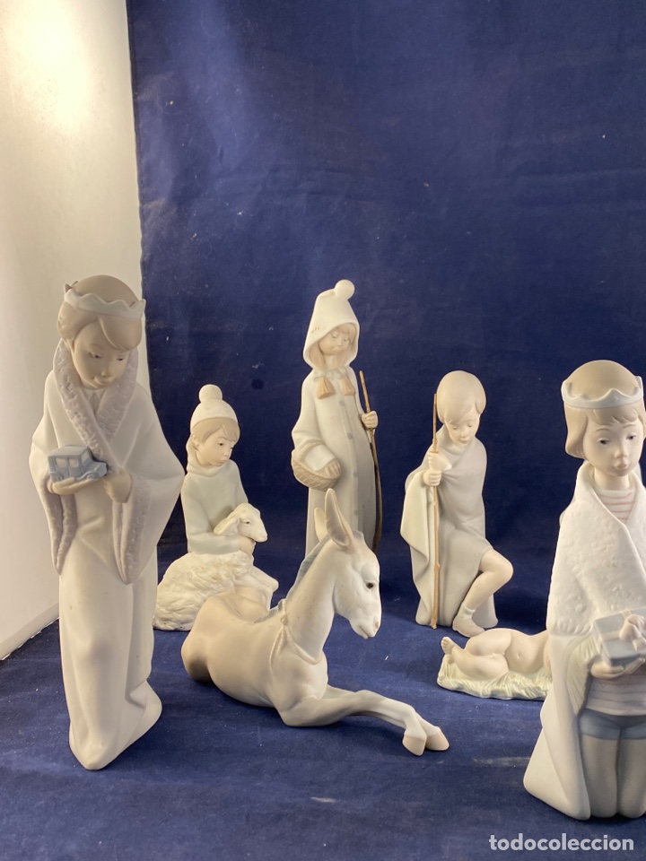 Antig&uuml;edades: BELEN DE PORCELANA LLADR&Oacute; - Foto 2
