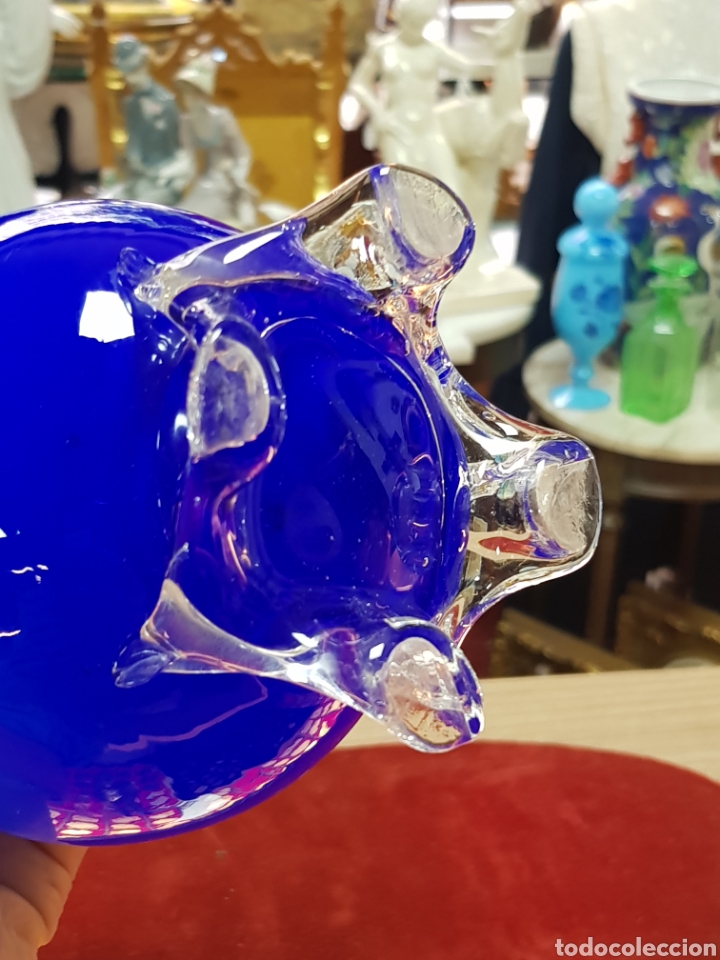 Antig&uuml;edades: JARR&Oacute;N CRISTAL AZUL. - Foto 4