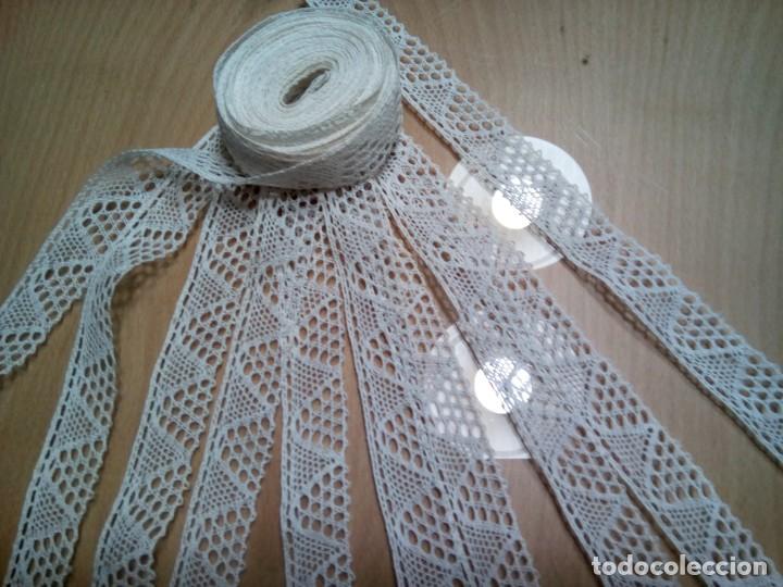 Antig&uuml;edades: *ENCAJE DE BOLILLOS.10M.(Rf:P-352/* - Foto 1