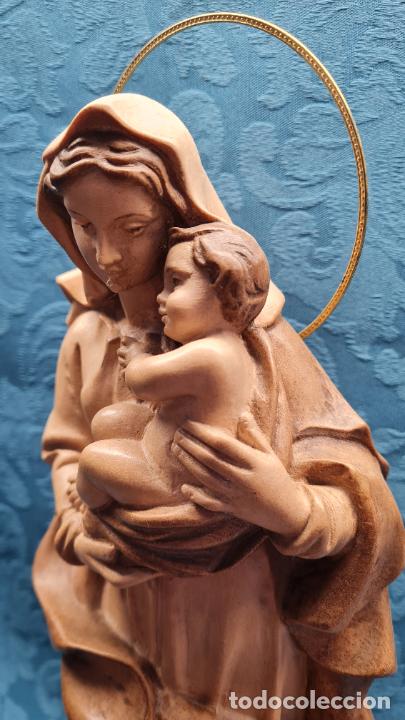Antig&uuml;edades: VIRGEN CON NI&Ntilde;O EN BRAZOS - Foto 3