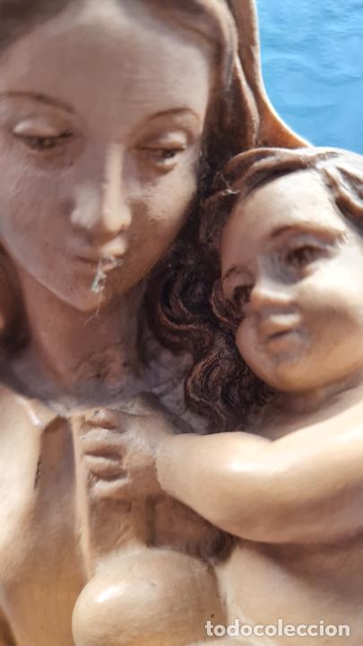 Antig&uuml;edades: VIRGEN CON NI&Ntilde;O EN BRAZOS - Foto 4