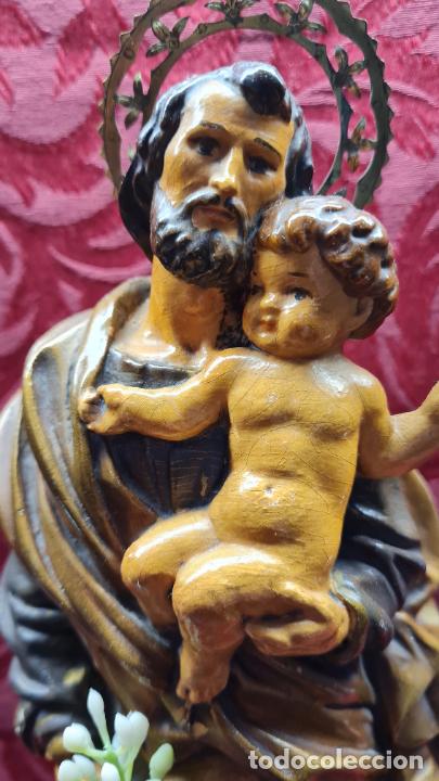 Antig&uuml;edades: SAN JOS&Eacute; CON NI&Ntilde;O EN BRAZOS - Foto 2