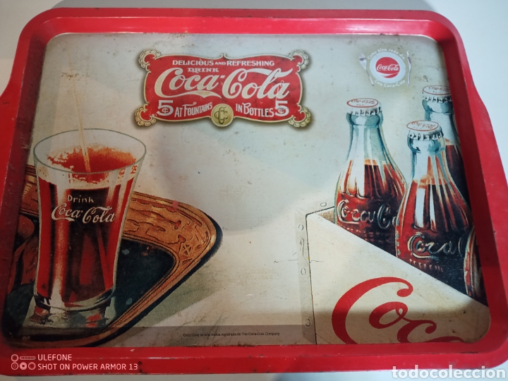 Antig&uuml;edades: Bandeja Coca Cola - Foto 2