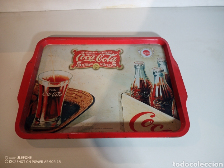 Antig&uuml;edades: Bandeja Coca Cola - Foto 1