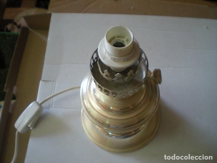 Antig&uuml;edades: LAMPARA TIPO QINQUE H24cm - Foto 2