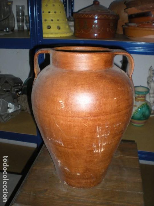 Antig&uuml;edades: ORZA BARRO H44cm DBOCA17cm - Foto 1
