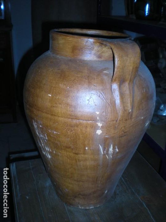 Antig&uuml;edades: ORZA BARRO H44cm DBOCA17cm - Foto 2