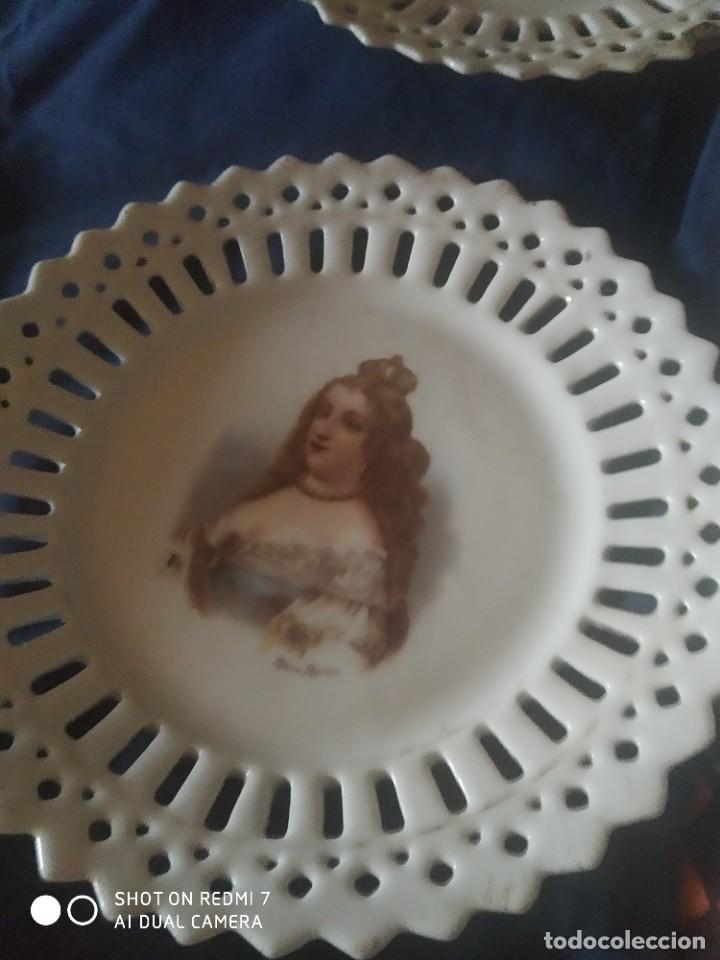 Antig&uuml;edades: Platos de porcelana - Foto 3