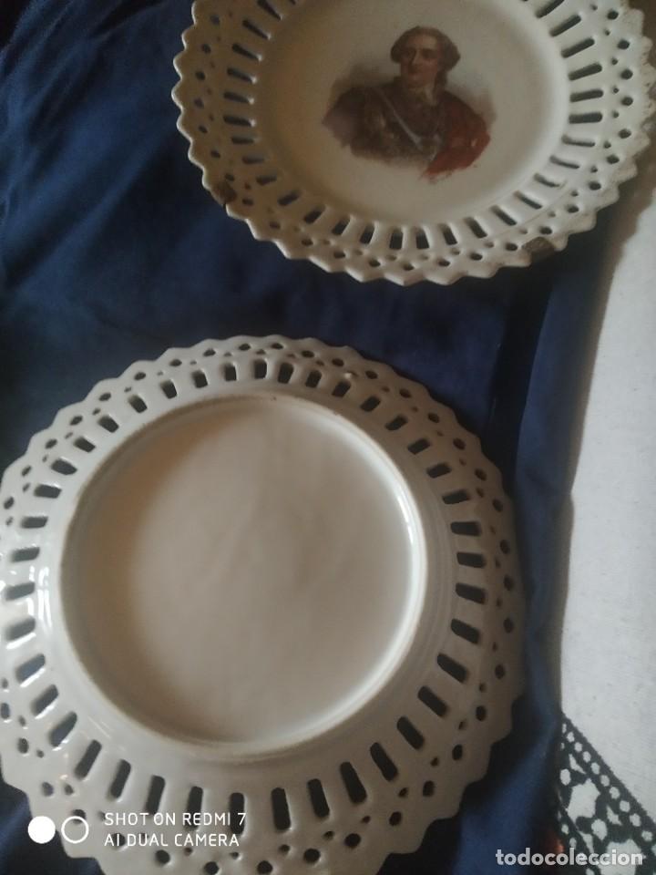Antig&uuml;edades: Platos de porcelana - Foto 4