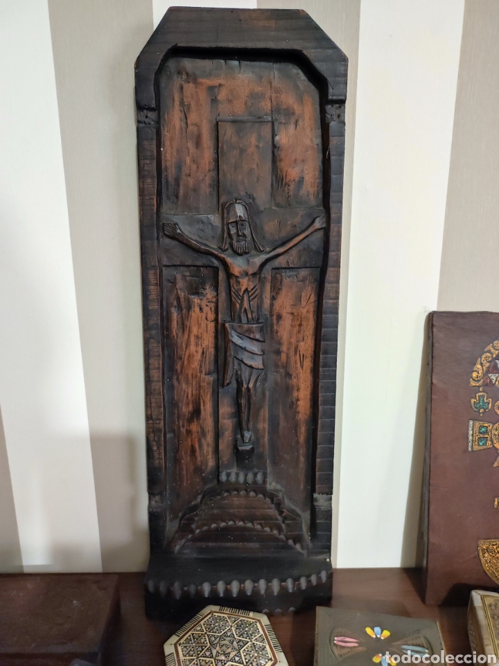 Antig&uuml;edades: Talla religiosa - Foto 1