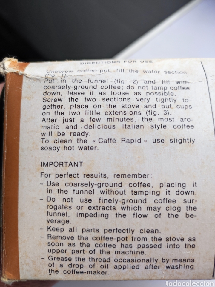 Antig&uuml;edades: Cafetera de viaje - Foto 9
