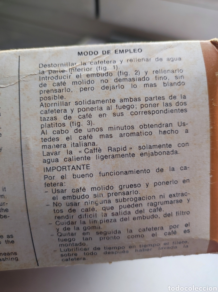 Antig&uuml;edades: Cafetera de viaje - Foto 11