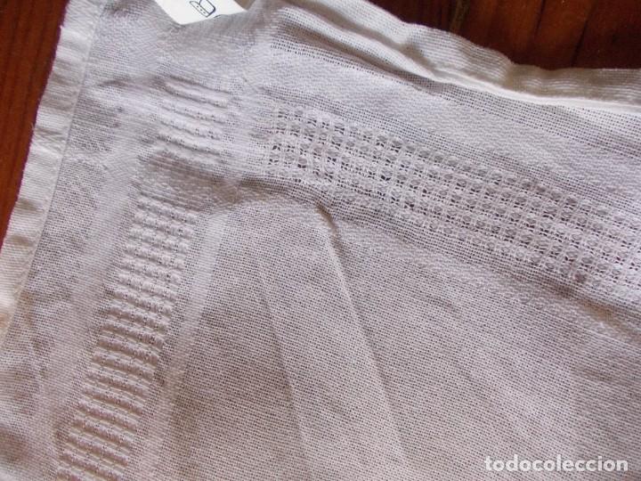 Antig&uuml;edades: vintage pa&ntilde;uelo blanco algod&oacute;n - Foto 6