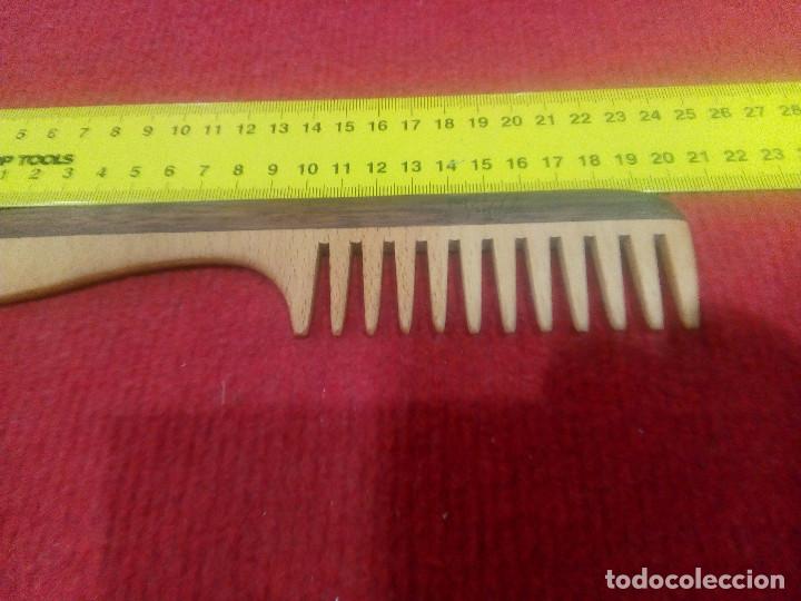 Antig&uuml;edades: PEINE DE MADERA NUEVO A ESTRENAR - Foto 3