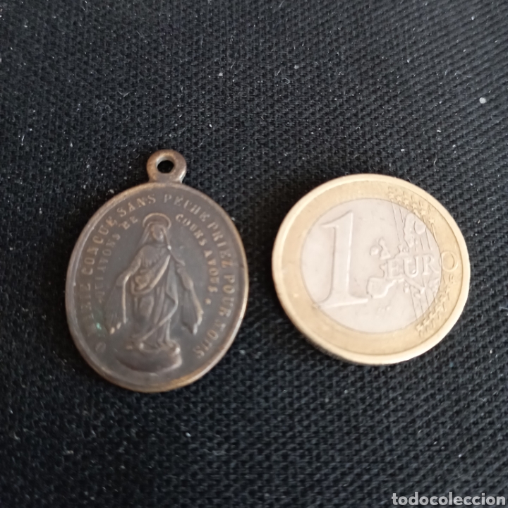 Antig&uuml;edades: MEDALLA VIRGEN EN FRANCES. - Foto 1