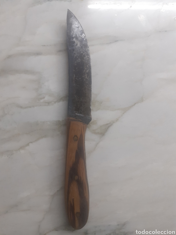 Antig&uuml;edades: Cuchillo de hierro forjado a mano - Foto 2
