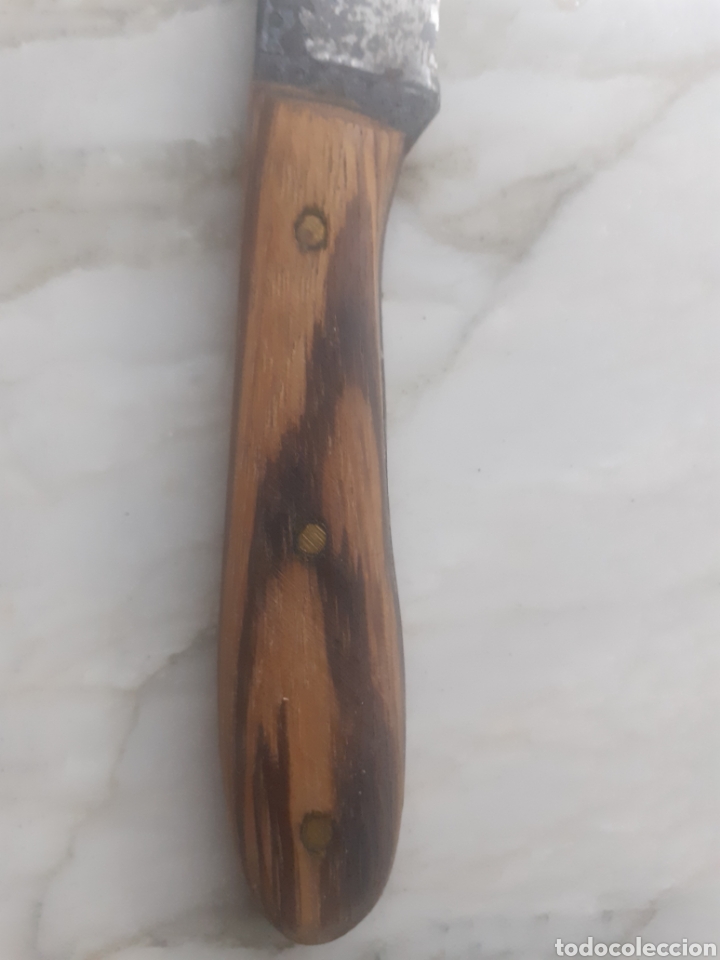 Antig&uuml;edades: Cuchillo de hierro forjado a mano - Foto 6