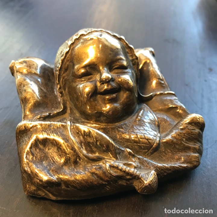 Antig&uuml;edades: Figura de ni&ntilde;o en Bronze - Foto 1