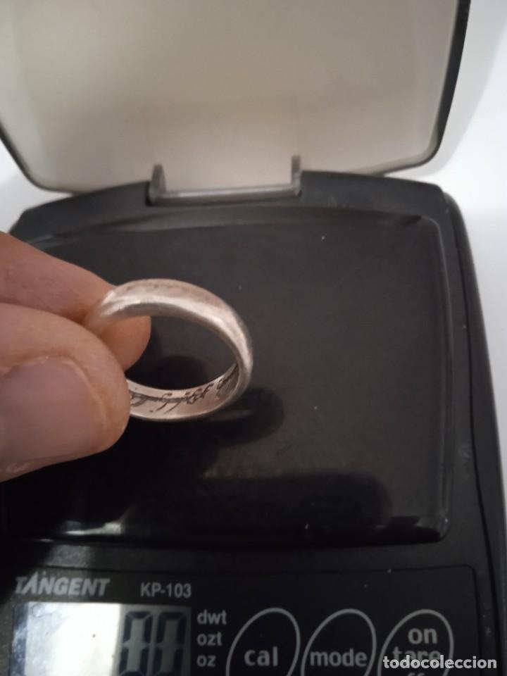 Antig&uuml;edades: Anillo de plata del se&ntilde;or de los anillos - Foto 2