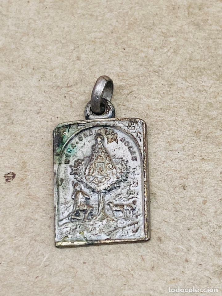Antig&uuml;edades: Medalla de plata religiosa - Foto 1