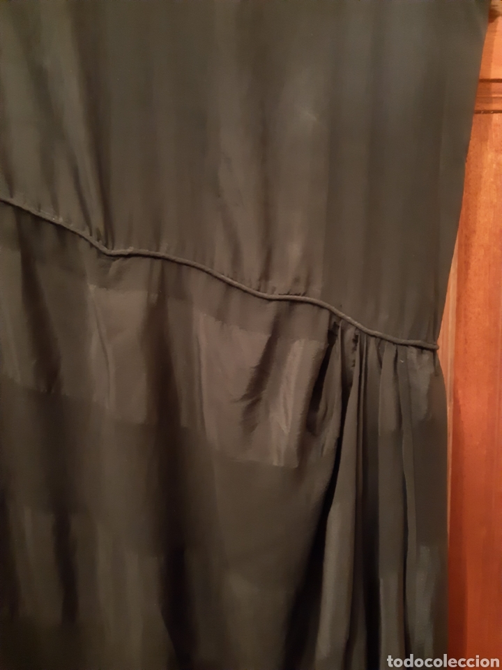Antig&uuml;edades: Vestido de seda a&ntilde;os 20 - Foto 3