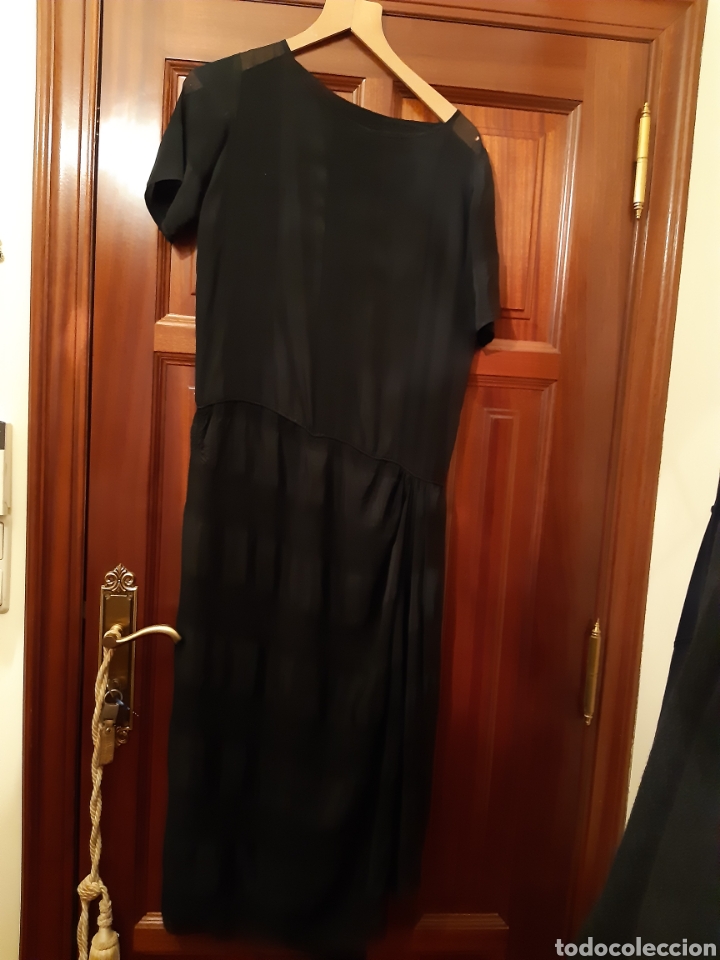 Antig&uuml;edades: Vestido de seda a&ntilde;os 20 - Foto 1