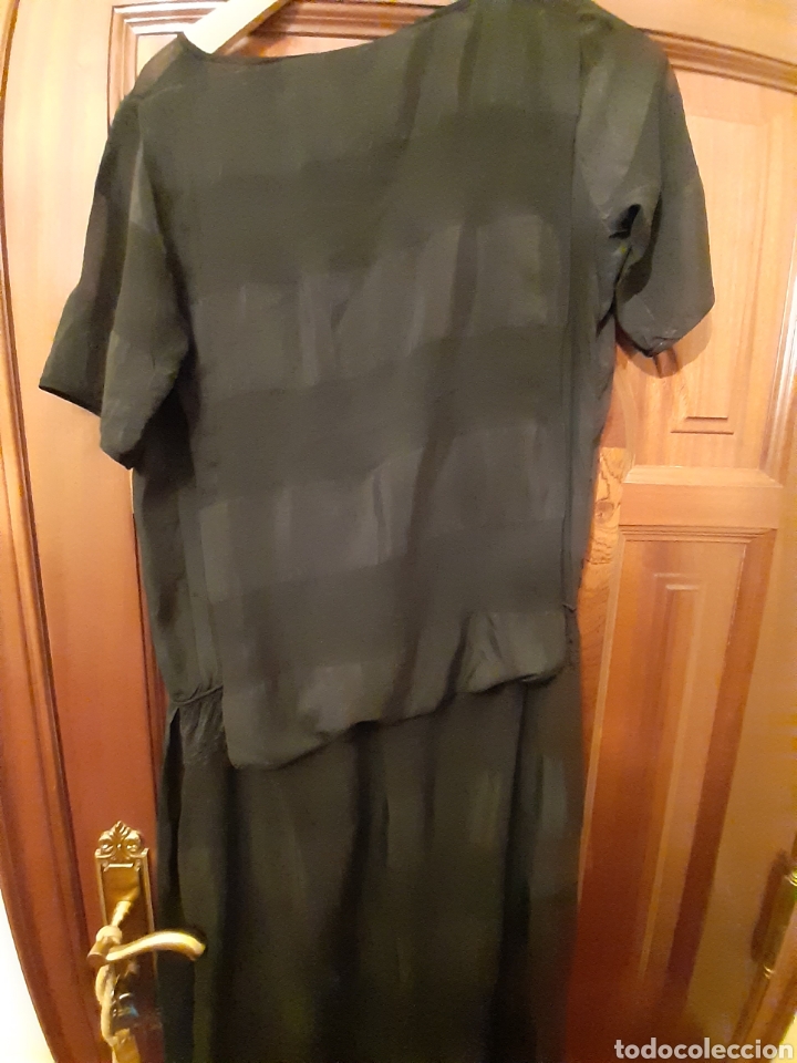 Antig&uuml;edades: Vestido de seda a&ntilde;os 20 - Foto 10