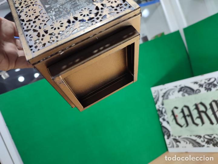 Antig&uuml;edades: FAROL PORTAVELAS MUY BOTITO - Foto 15