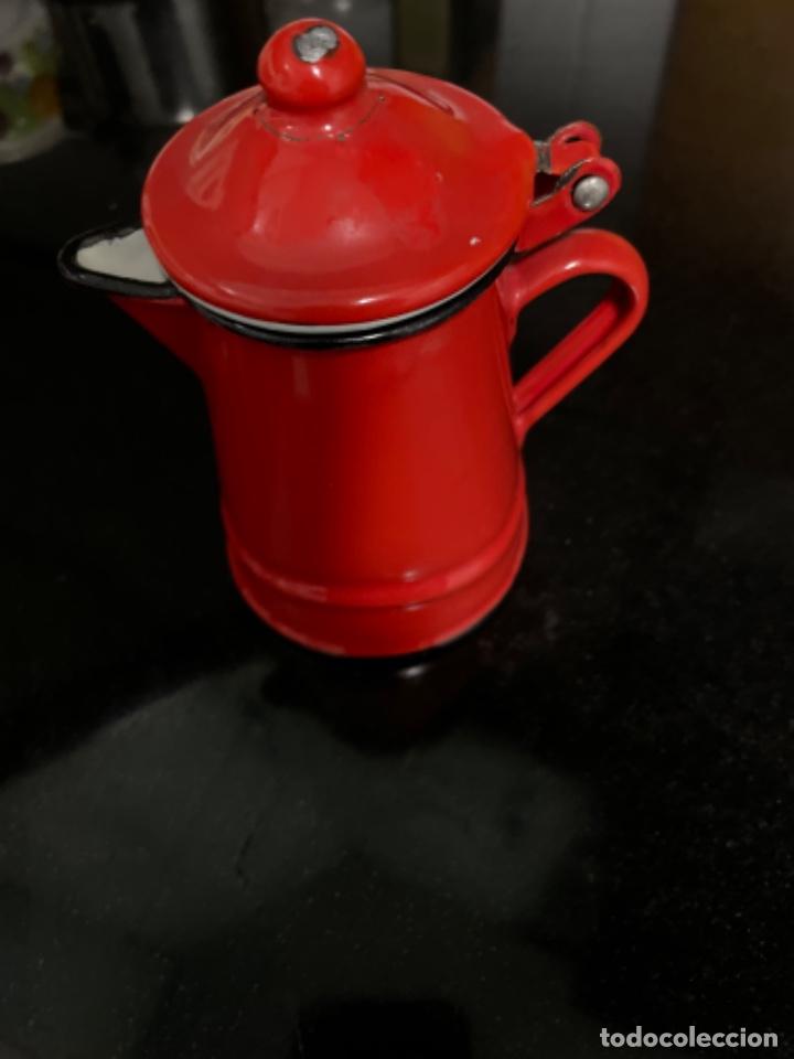Antig&uuml;edades: Cafetera c&oacute;nica Esmaltado - Foto 3