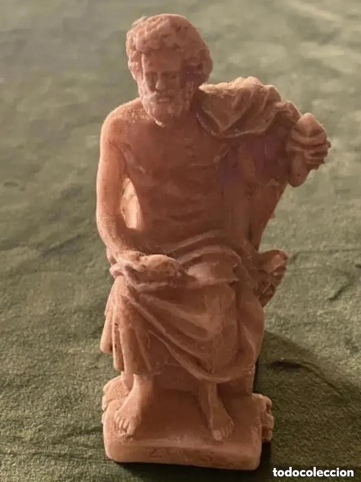 Antig&uuml;edades: FIGURA DIOS ZEUS SENTADO EN TRONO - Foto 1