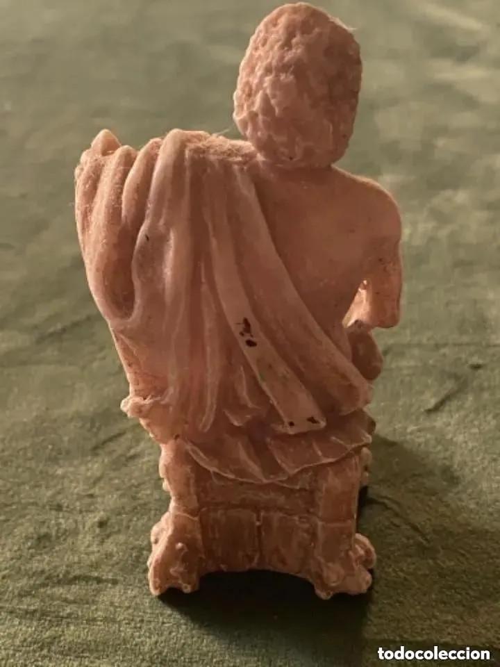 Antig&uuml;edades: FIGURA DIOS ZEUS SENTADO EN TRONO - Foto 2